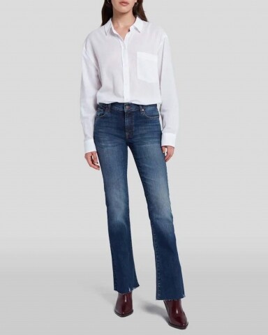 7 for all mankind bootcut tailorless 