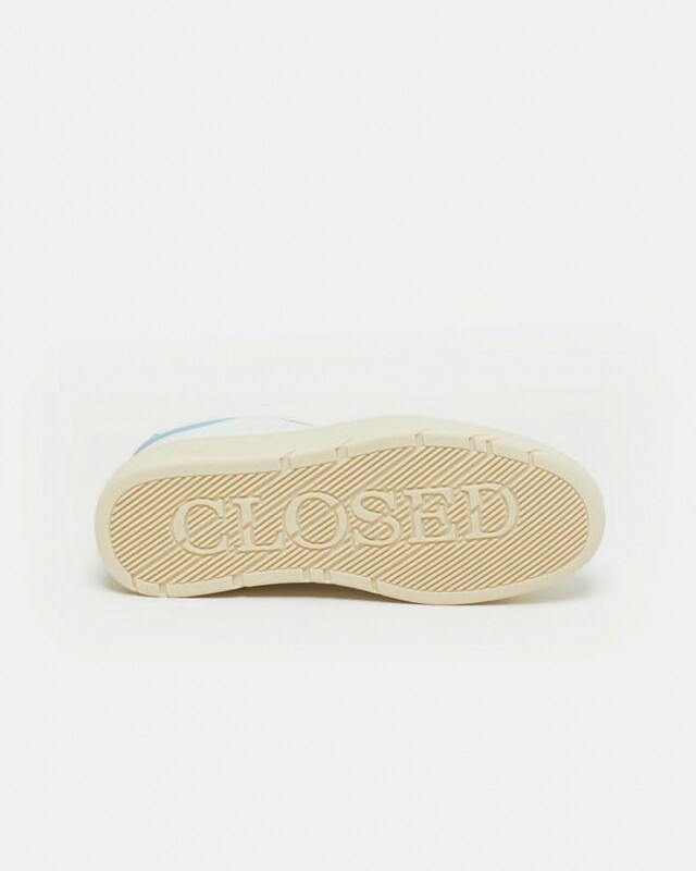 closed  sneaker blauw
