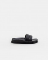 closed  slipper sandal zwart