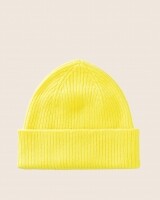 le bonnet beanie geel