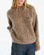 Rotate fluffy knit jumper