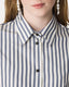 Forte Forte chic striped taffetas shirt