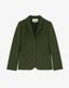 Ganni Single Wool Twill Blazer