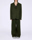 Ganni Single Wool Twill Blazer