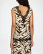 Ganni Satin Vneck Lace Slip Top