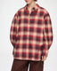Ganni Cotton Flannel Check Shirt