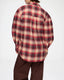 Ganni Cotton Flannel Check Shirt