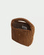 Marrea Marrea Basket Open Weave Affogato Satin