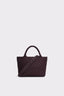 Marrea Marrea Midi Aubergine Satin Stripe