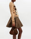 Ganni Hobo Mini Rec Suede Pelinova