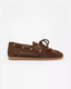 Posa Boat Loafer Perfo Suede DB
