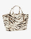 Ganni XXL Shopper Zebra