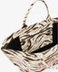 Ganni XXL Shopper Zebra