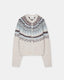 Closed Cropped Zip Cardigan