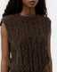 Closed Crew Neck Vest