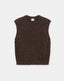 Closed Crew Neck Vest