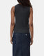 Closed Crew Neck Vest