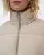 Closed cropped puffer jacket