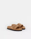 Closed slipper sandal