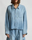 Denimist Cropped Work Shirt