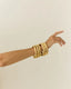 Adorn Golden Bangle Eclipse Satin