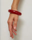Adorn Fat Bangle Red Cornelian
