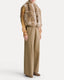 Forte Forte Fluid Cotton Twill Wide Leg Pants