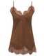 Gold Hawk Silk Lace Camisole