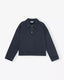 Ganni Heavy Fleece Drop Shoulder Polo