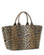 Ganni Shopper XXL Print Leopard