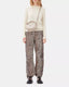 Ganni Washed Cotton Canvas String Pant