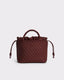 Marrea Marrea Midi Inkberry Satin Stripe