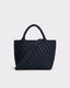 Marrea Marrea Midi Midnight Satin Stripe