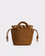 Marrea Marrea Mini Caramel&Affogato Satin Stripe