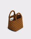 Marrea Marrea Mini Caramel&Affogato Satin Stripe