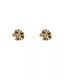 Betty Bogaers Medium Folded Flower Stud Gold