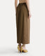 Forte Forte Mixed Silk Marocain Slit Skirt