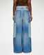 Ganni Patchwork Baggy Denim