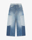 Ganni Patchwork Baggy Denim