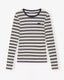 Ganni Striped Rib Longsleeve