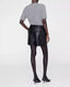 Anine Bing Trent Short Recycled Leather