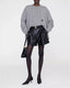 Anine Bing Trent Short Recycled Leather