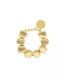 Vanessa Baroni Organic Shaped Bracelet Gold