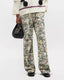 Ganni printed cotton pants
