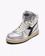 Diadora Heritage Mi Basket Metallic Silver/black