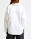 Denimist cropped button front shirt