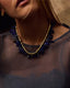 Adorn Pebble Necklace Lapis Lazuli