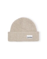 ganni beanie zand