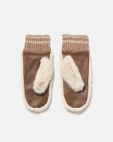 Bellerose madina mittens ecru