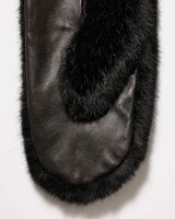 Bellerose madina mittens zwart